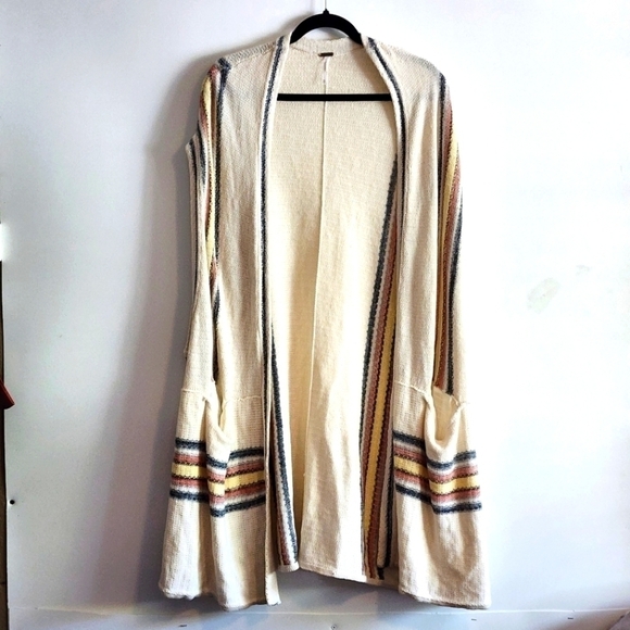 Free People Longline Vest - Picture 1 of 4